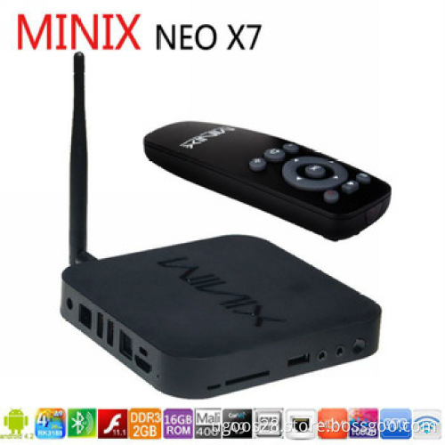 Minix Neo X7 Quad Core Rk3188 2g 16g TV Box Set Top Box Mini PC Android 4.2 Rk3188